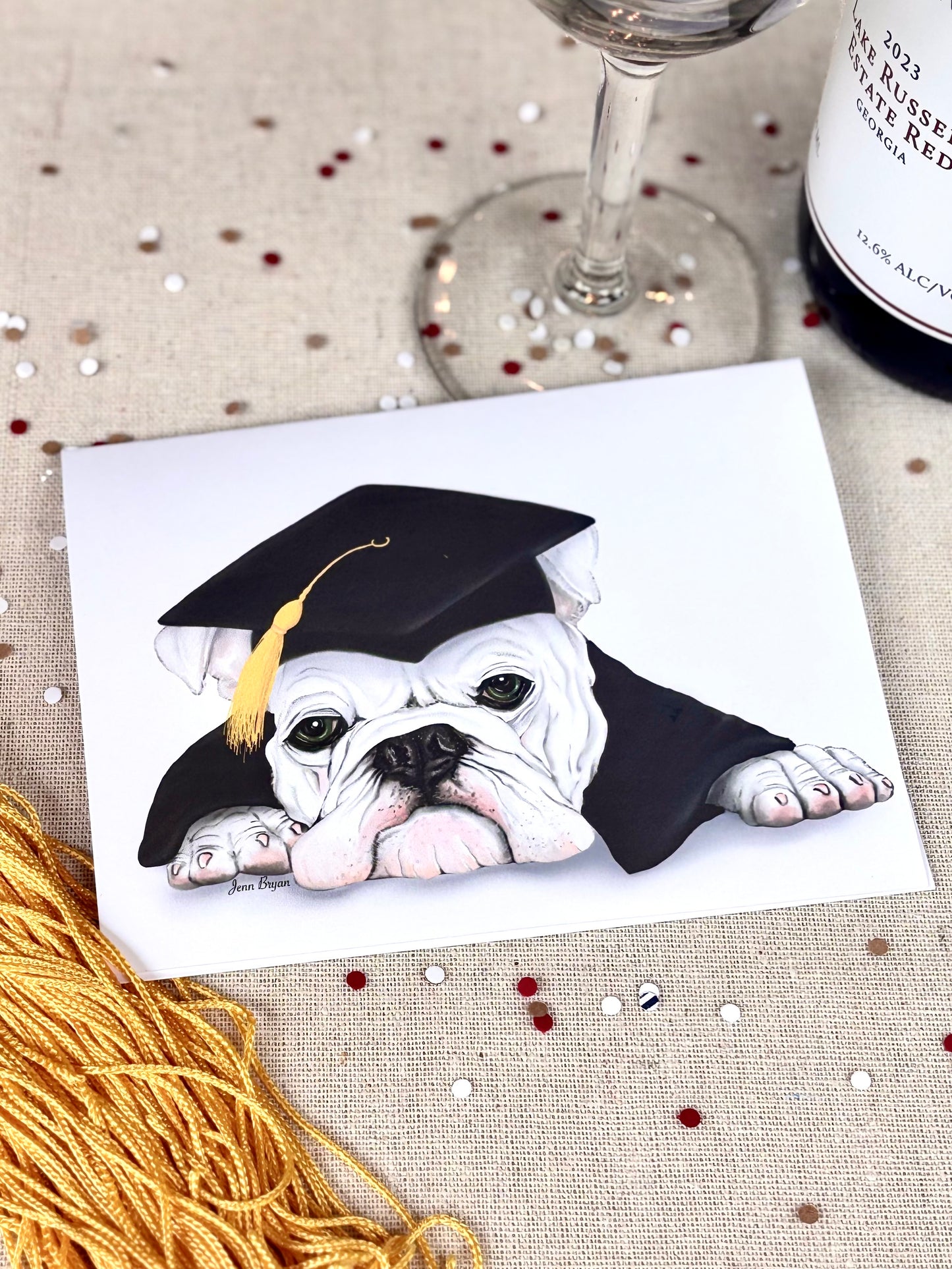 Bulldawg Graduation Card