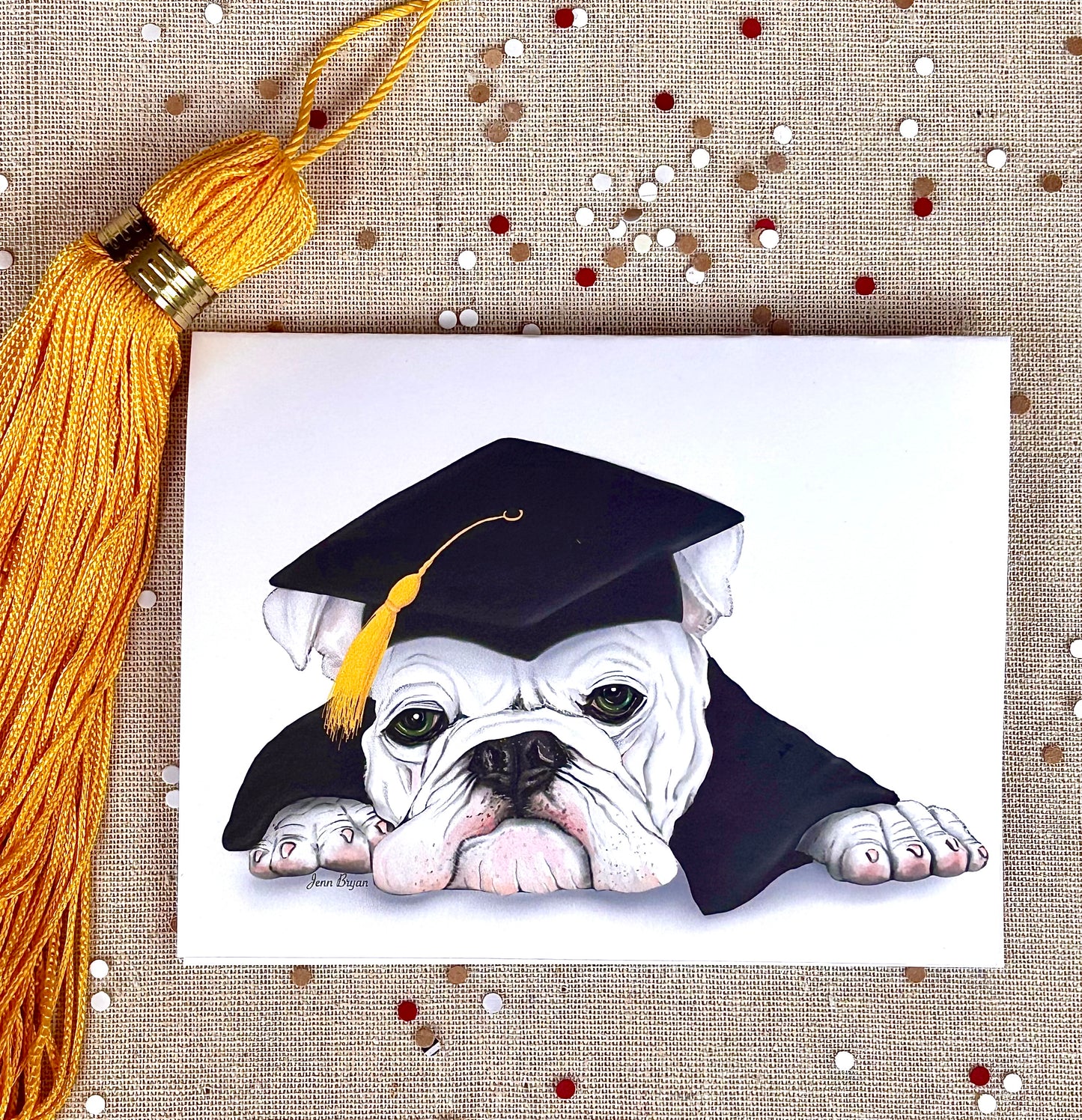 Bulldawg Graduation Card