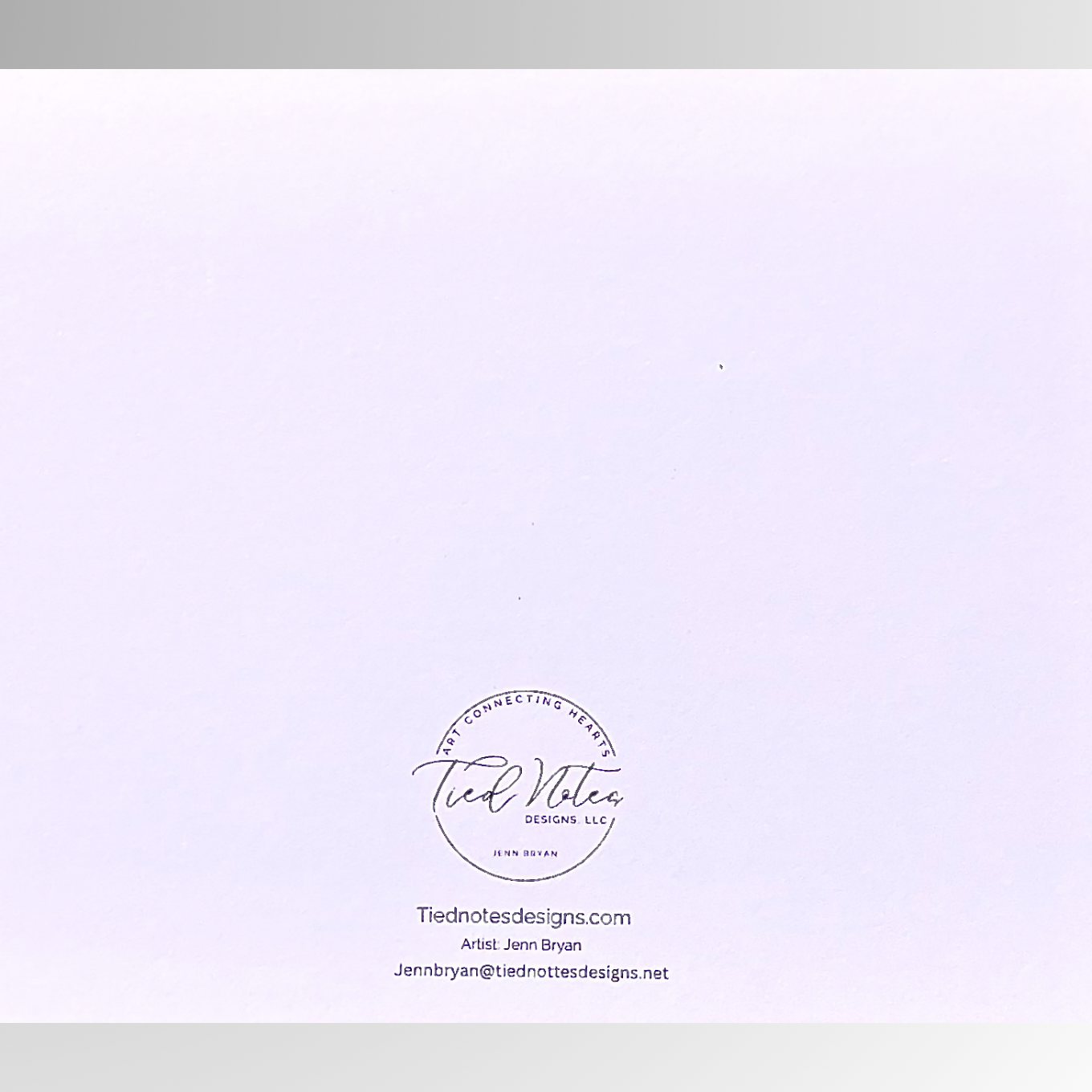 Bulldog Fisherman Note Card