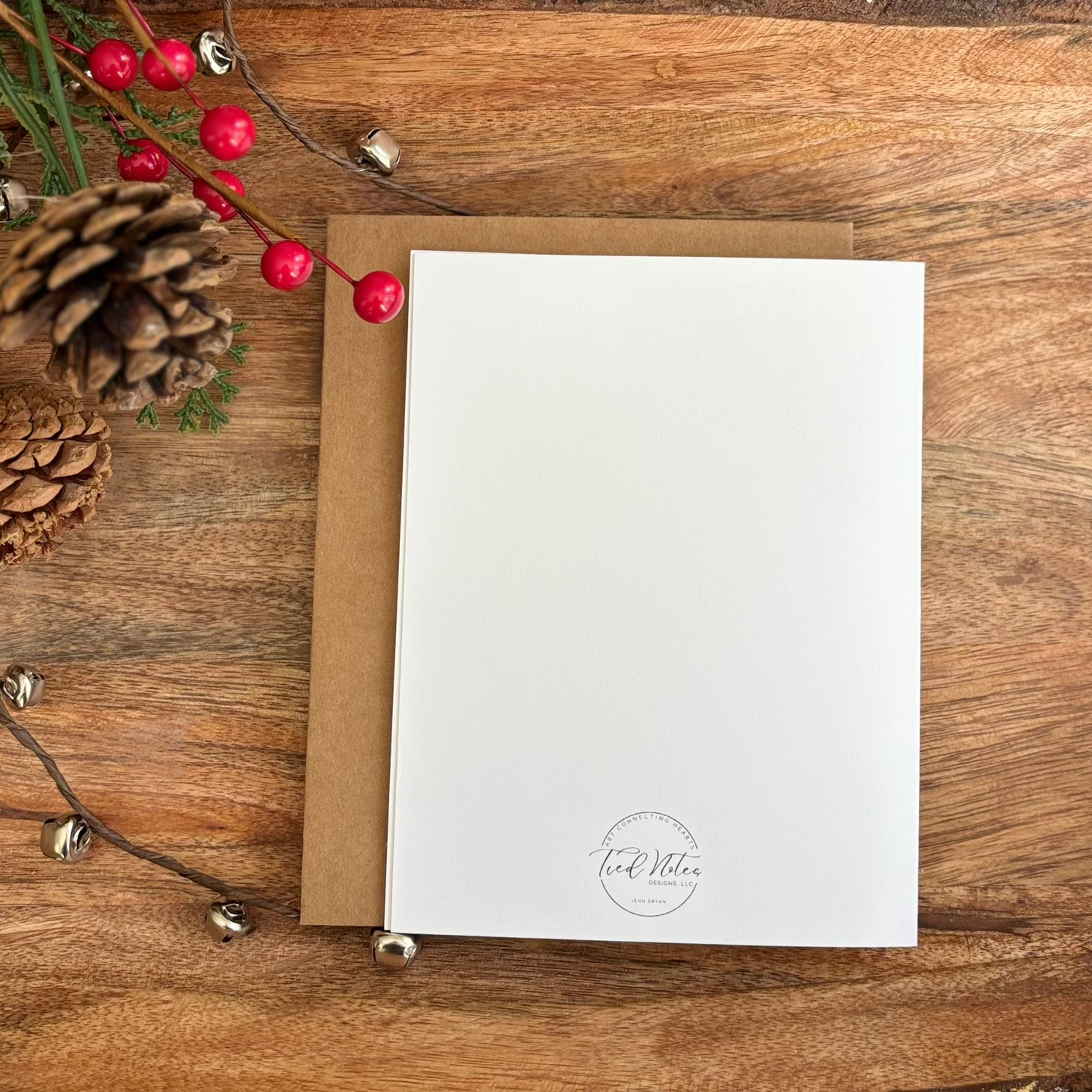 Turkey Christmas Greeting Card Gift Set of 6
