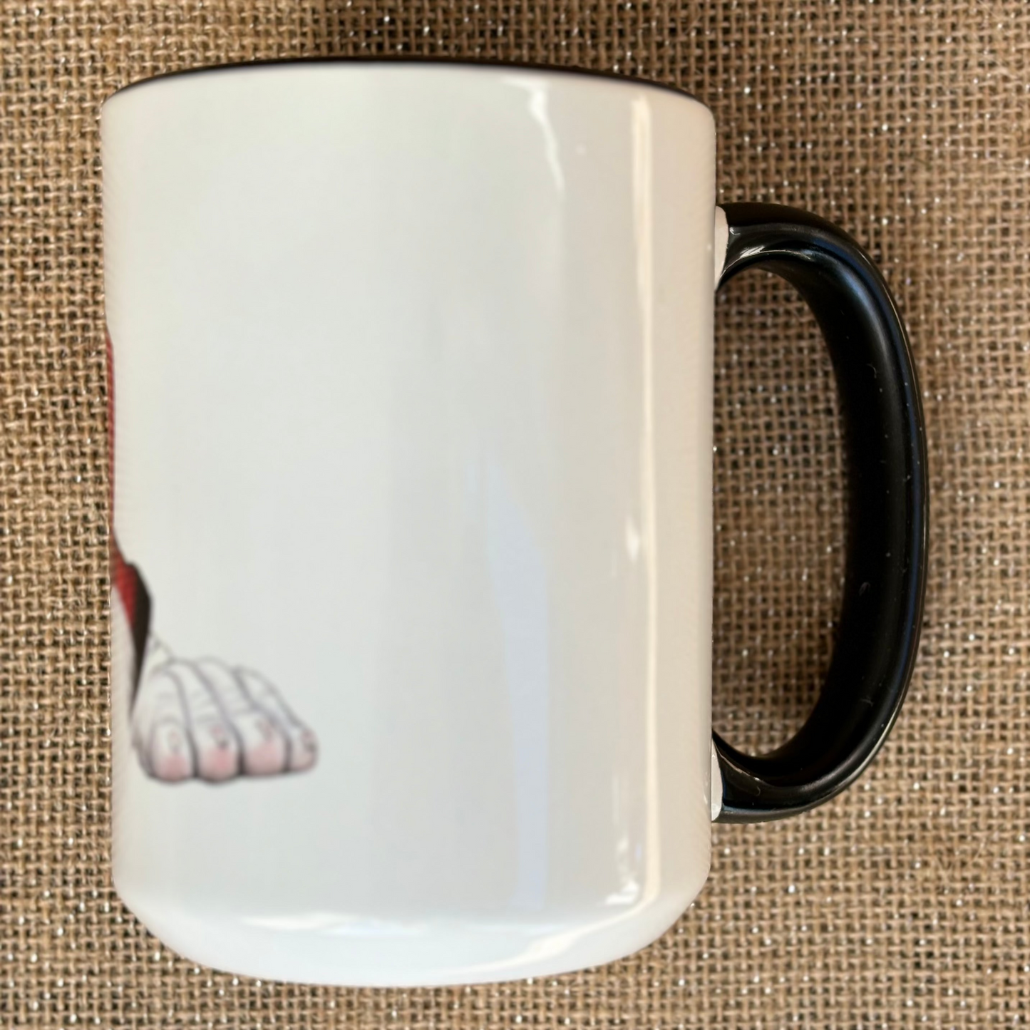 Santa Bulldog Mug
