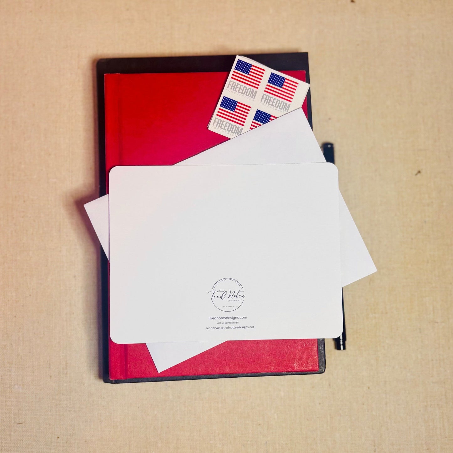 London Bulldog Flat Note Card