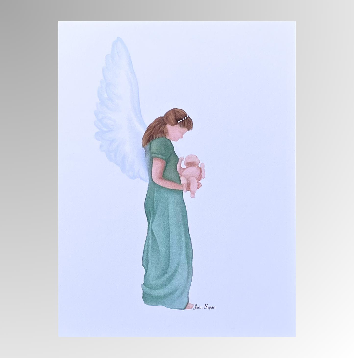 Angel Note Card