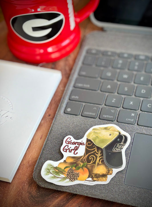 Georgia Girl Sticker