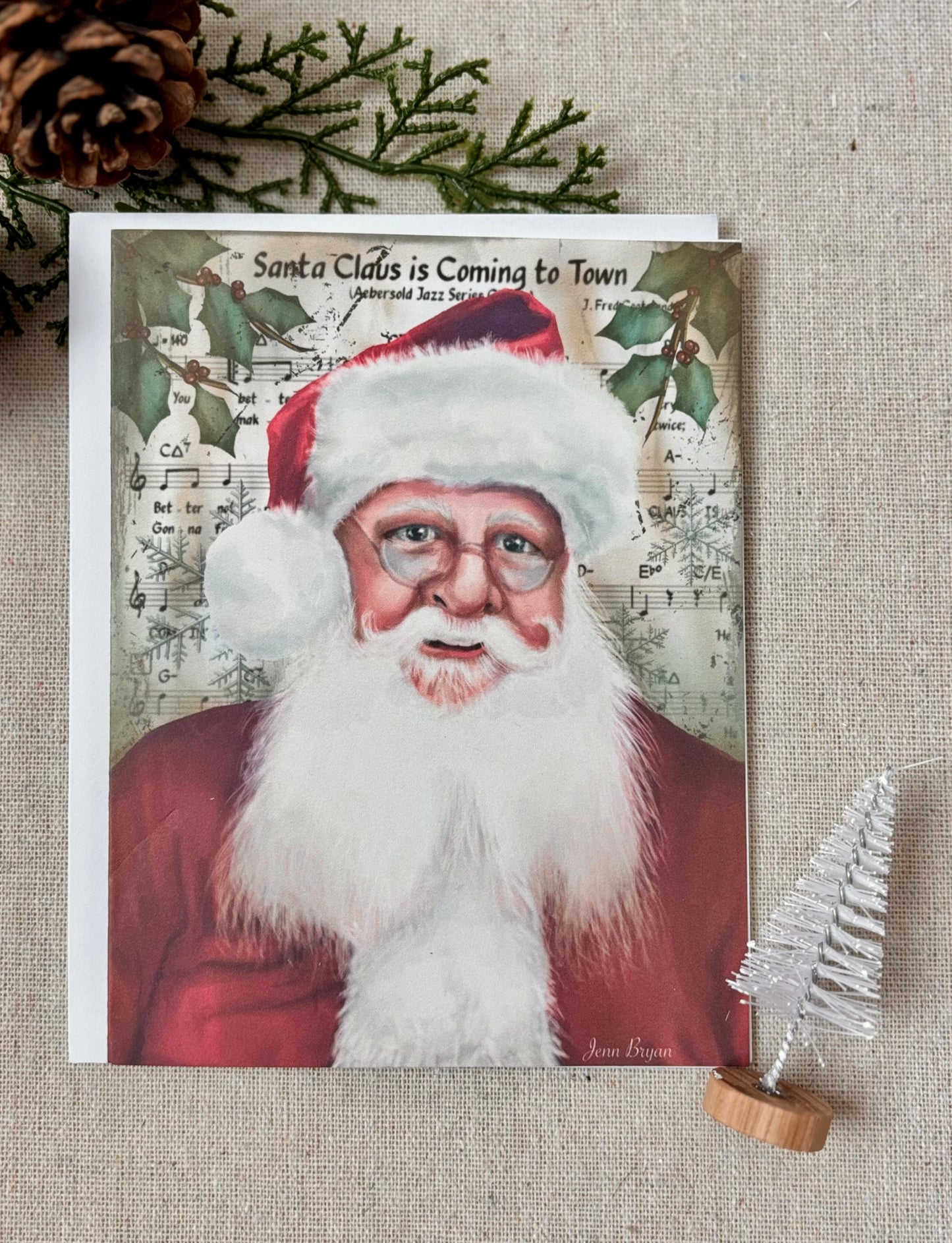Santa Clause Christmas Card