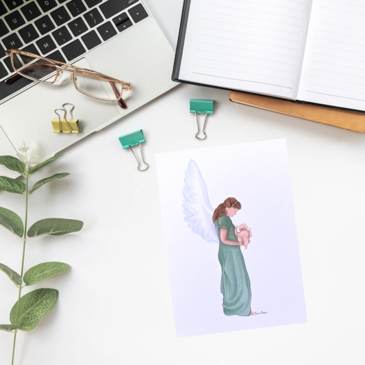 Angel Note Card
