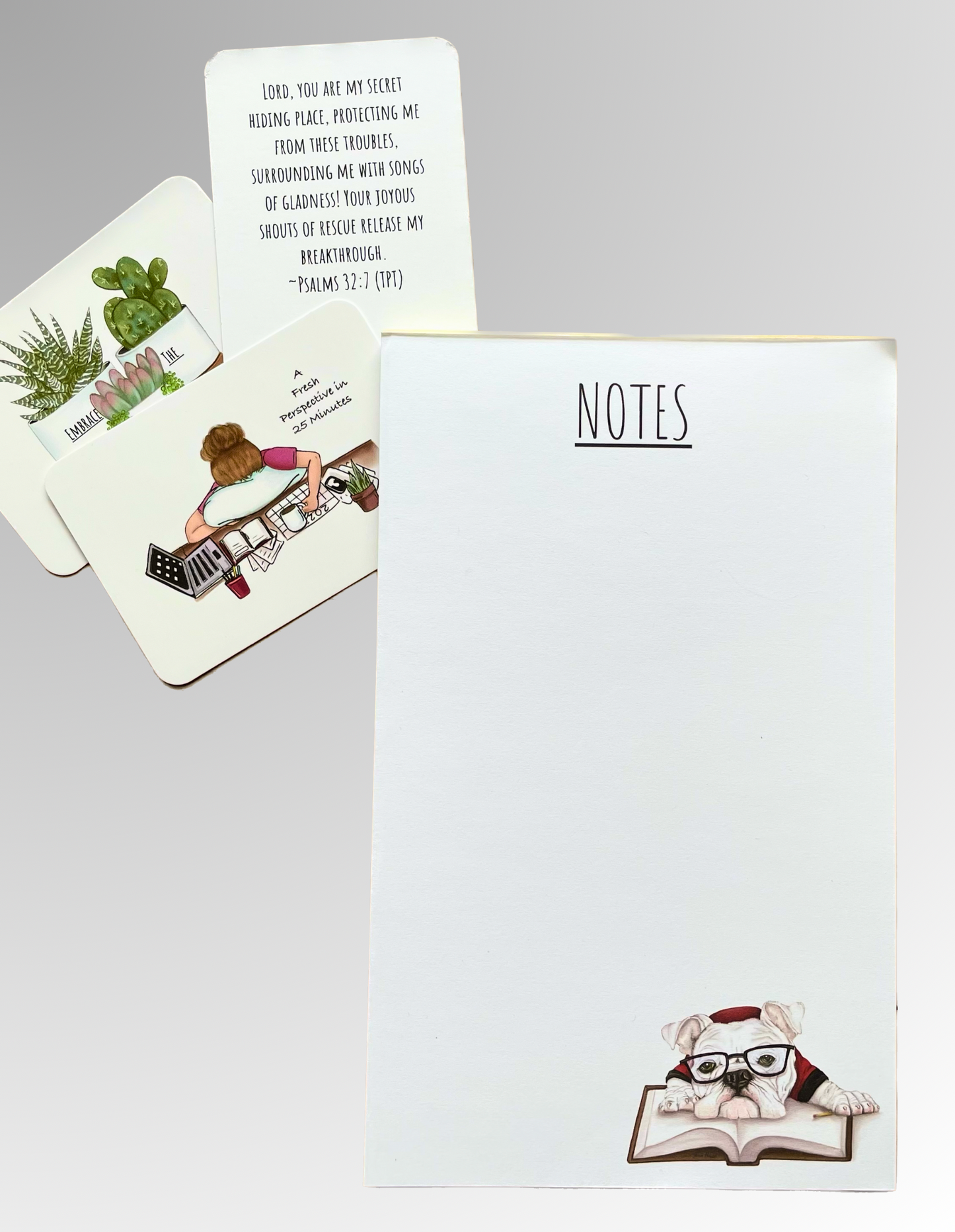 Bulldog Notepad (5x8 in)