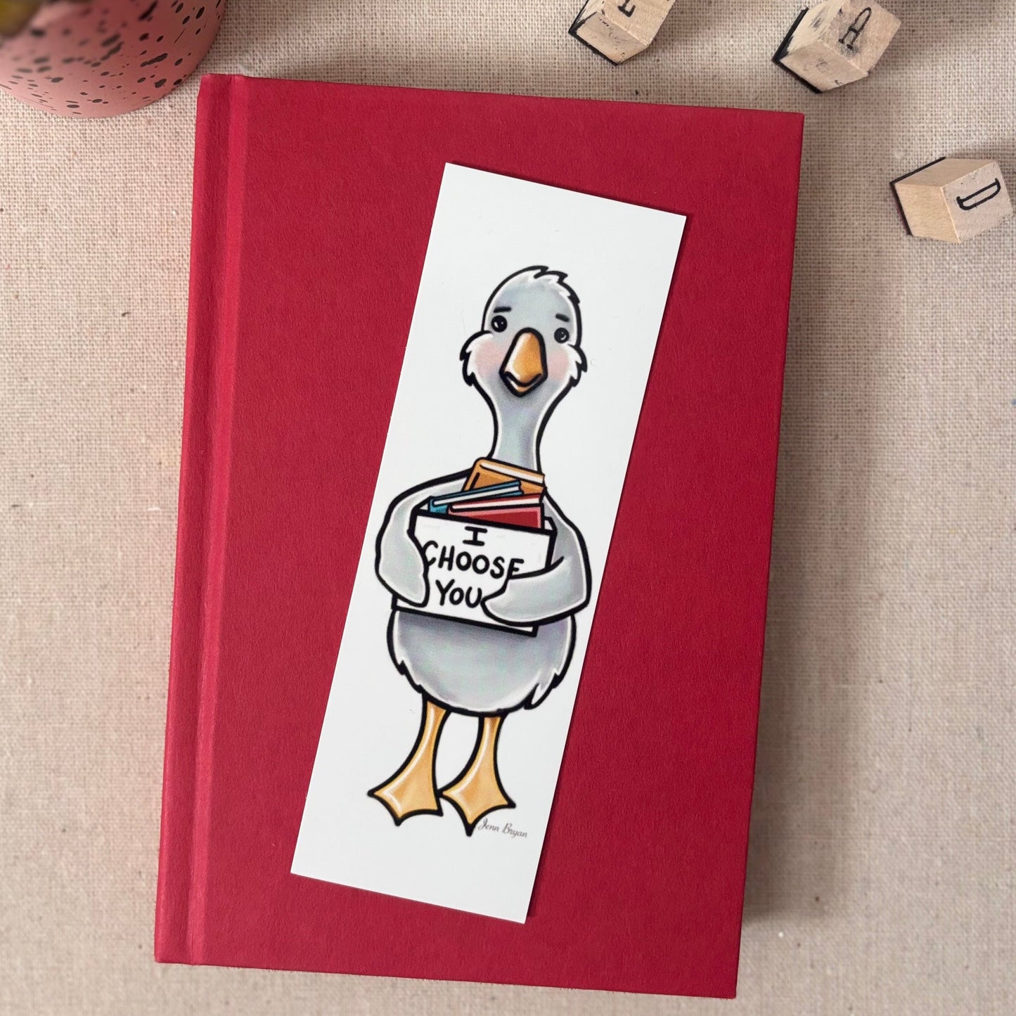 I Choose You, Goose Bookmark