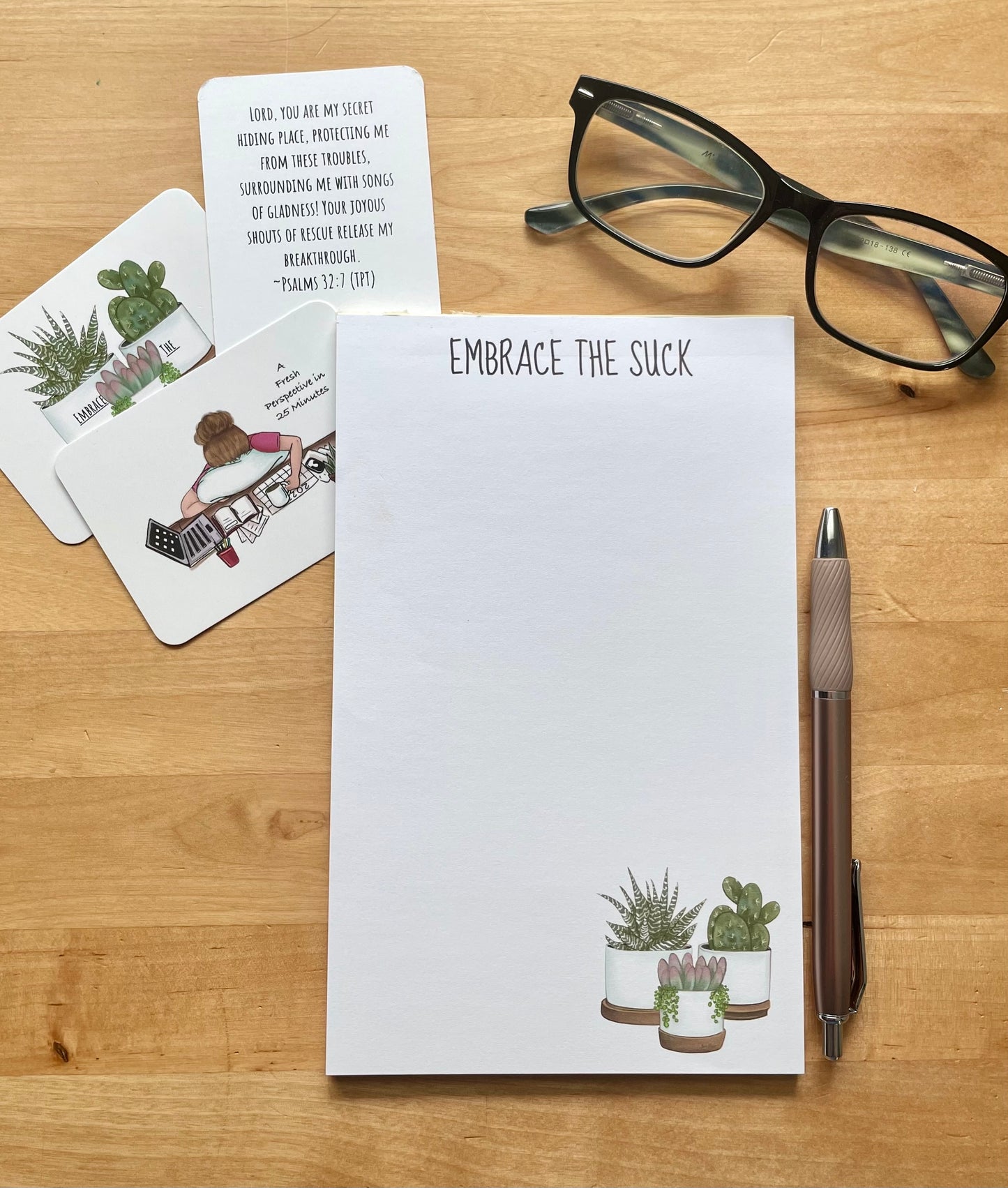 Charcuterie and Sweet Tea Notepad 50 Sheets ( 5x8 in.)